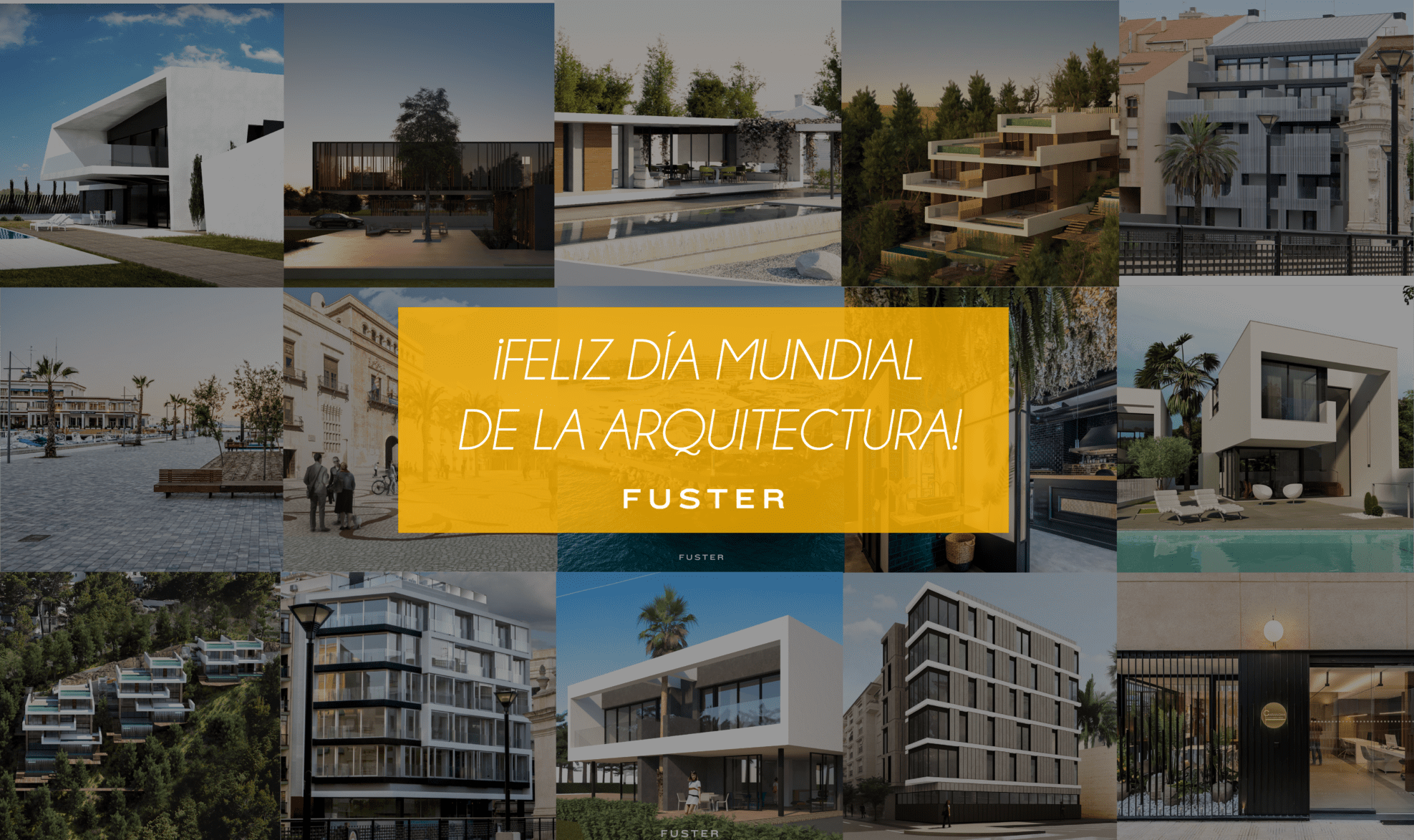 Fuster Collage viviendas dia mundial arquitectura
